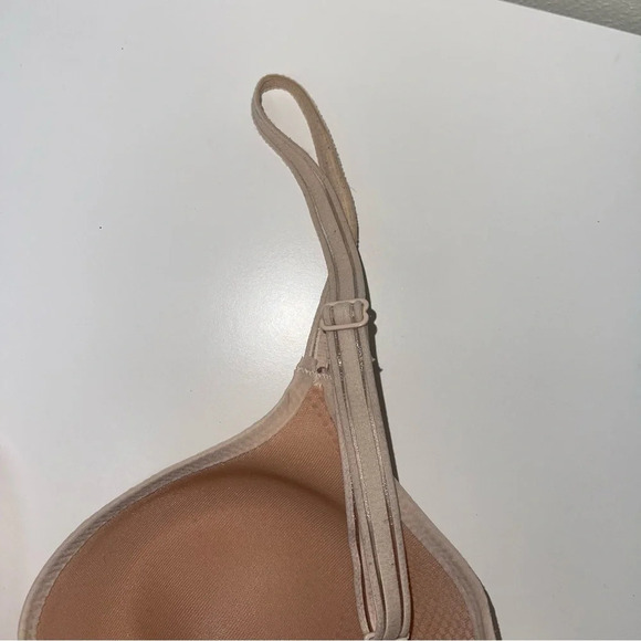 Victoria’s Secret Lined Perfect Coverage Tan Push-up T-shirt Bra 36B Women’s - Picture 6 of 10